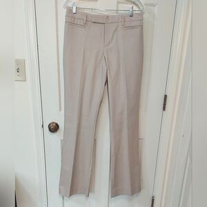 NWT GAP Khaki Modern Boot Cut Pants, Size 6 Long